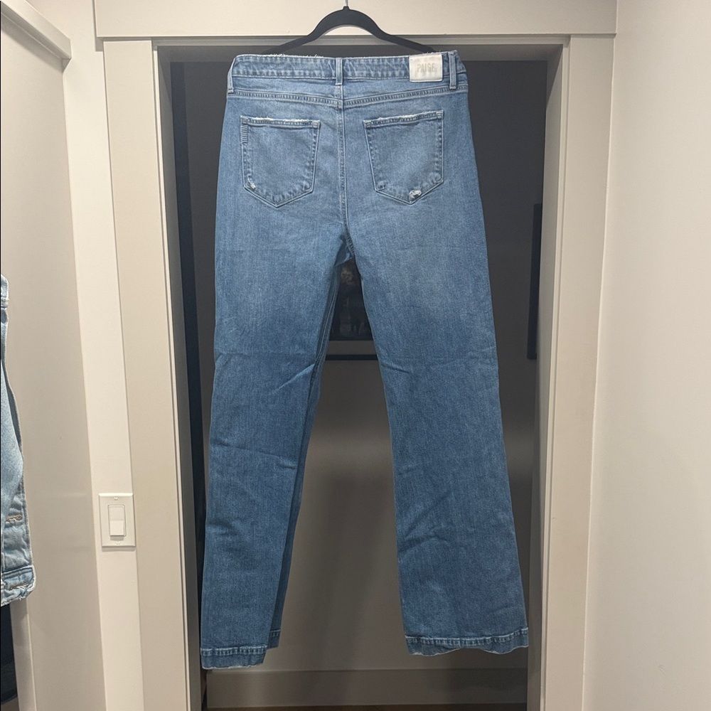 PAIGE Light Blue Denim Jeans